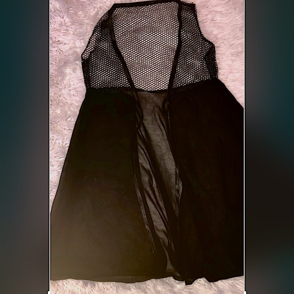 Black laced Cardigan